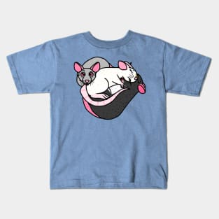 Snuggle Pile (Full Color Version) Kids T-Shirt